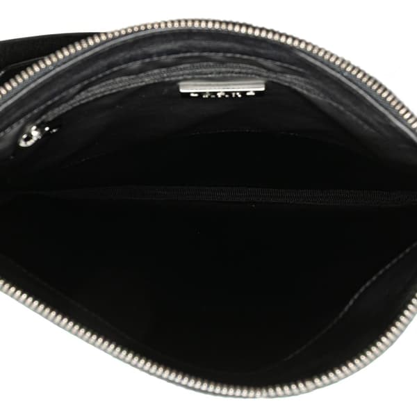Pre-owned LOEWE Anagram Leather Crossbody Black