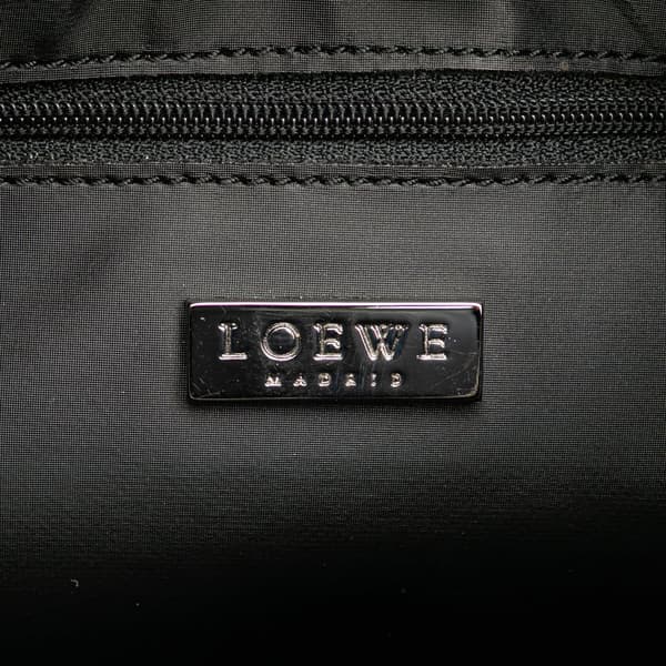 Pre-owned LOEWE Anagram Leather Crossbody Black