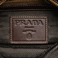 Miniatyrbilde 5 av 10: Pre-owned Prada Canvas Canapa Logo Crossbody Brown