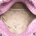 Miniatyrbilde 4 av 10: Pre-owned Bottega Veneta Nappa Intrecciato Cube Crossbody Purple