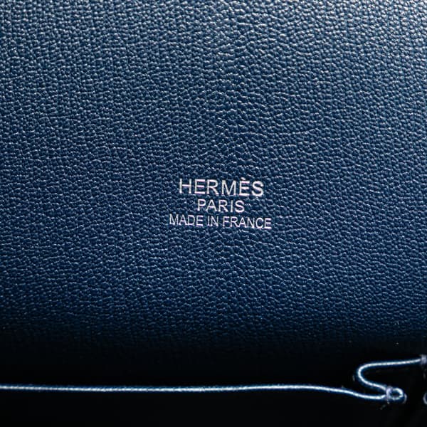 Pre-owned Hermès Fjord Jypsiere 31 Blue