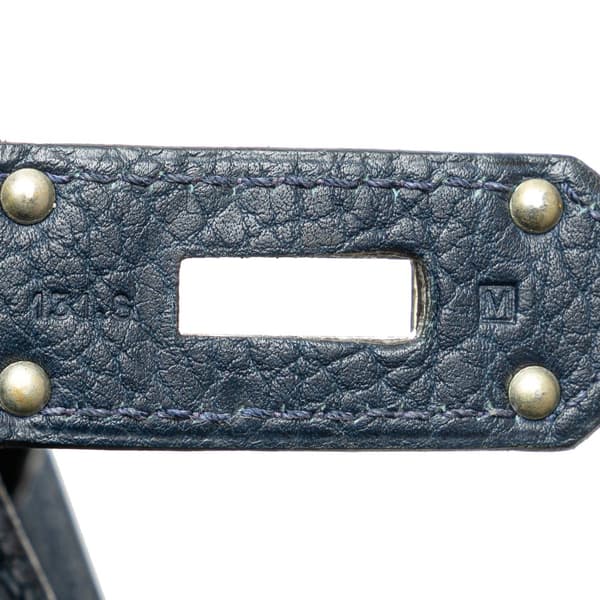 Pre-owned Hermès Fjord Jypsiere 31 Blue