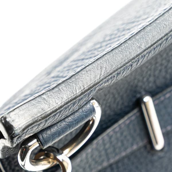 Pre-owned Hermès Fjord Jypsiere 31 Blue