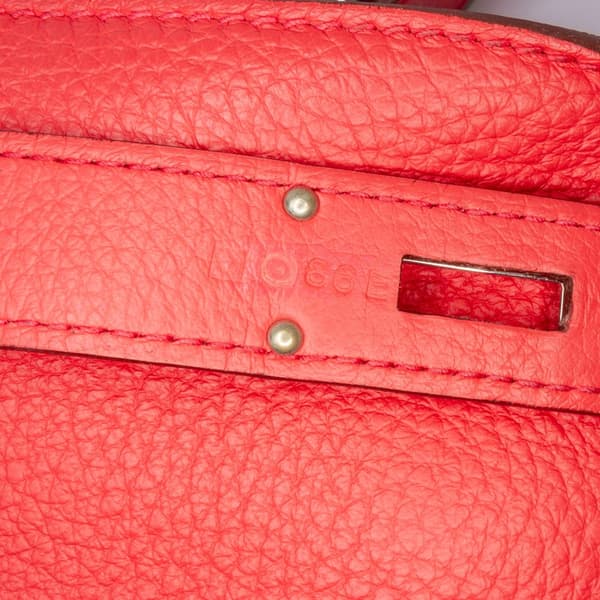 Pre-owned Hermès Clemence Jypsiere 31 Red