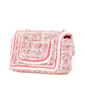 Miniatyrbild 2 av 10: Pre-owned Chanel Mini Rectangular Classic Tweed Braid Flap Pink