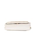 Miniatyrbild 3 av 10: Pre-owned Chanel Calfskin Enchained Flap Wallet on Chain White