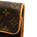 Miniatyrbilde 7 av 10: Pre-owned Louis Vuitton Monogram Pochette Twin PM Brown
