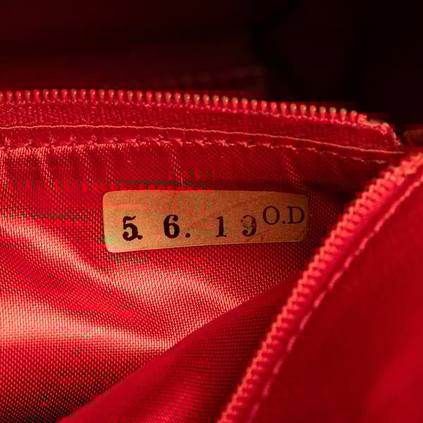 Pre-owned Chanel CC Quilted Caviar Chain Camera Bag Red