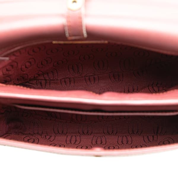 Pre-owned Cartier Leather Must De Cartier Crossbody Red