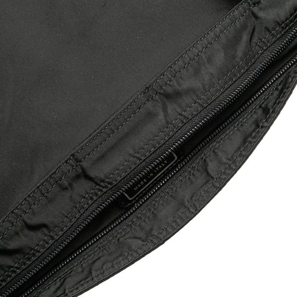 Pre-owned Prada Tessuto Zip Top Crossbody Black