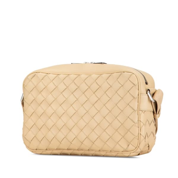 Pre-owned Bottega Veneta Intrecciato Camera Bag Brown