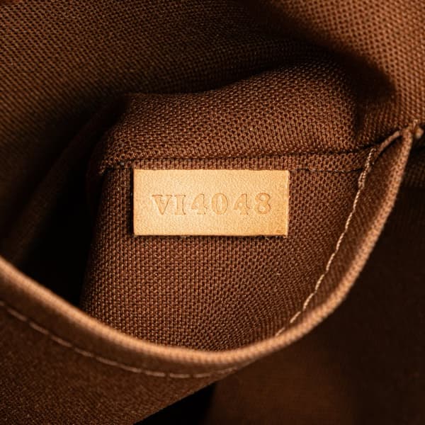 Pre-owned Louis Vuitton Monogram Odeon MM Brown