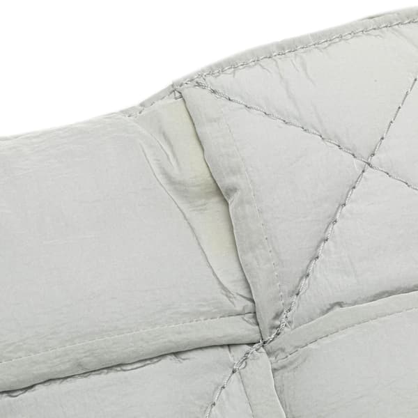 Pre-owned Bottega Veneta Nylon Intrecciato Padded Tech Cassette Crossbody White