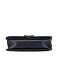 Miniatyrbilde 3 av 10: Pre-owned Chanel Medium Lambskin Embossed Cube Boy Flap Blue