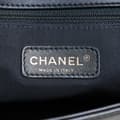 Miniatyrbilde 5 av 10: Pre-owned Chanel Medium Lambskin Embossed Cube Boy Flap Blue