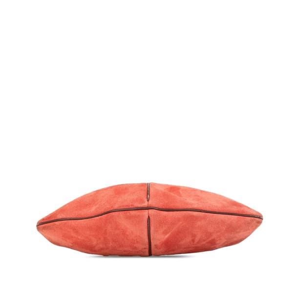 Pre-owned LOEWE Suede Crossbody Red