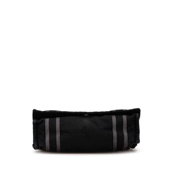 Pre-owned Hermès Canvas Fourre Tout Besace PM Black