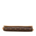 Miniatyrbilde 3 av 10: Pre-owned Louis Vuitton Monogram Pochette Twin GM Brown