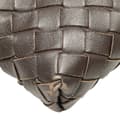 Miniatyrbild 9 av 10: Pre-owned Bottega Veneta Nappa Intrecciato Crossbody Brown