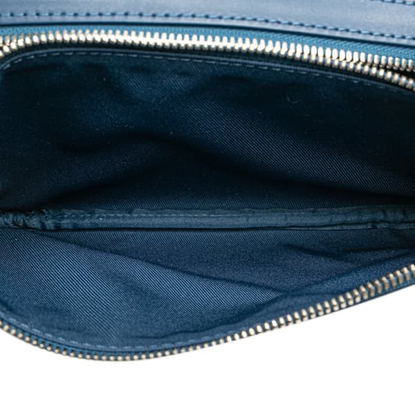 Pre-owned Louis Vuitton Monogram Gradient Trio Messenger Blue