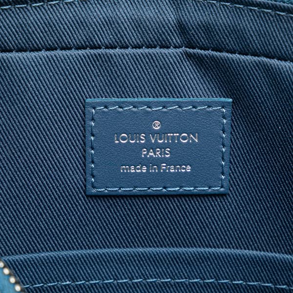 Pre-owned Louis Vuitton Monogram Gradient Trio Messenger Blue