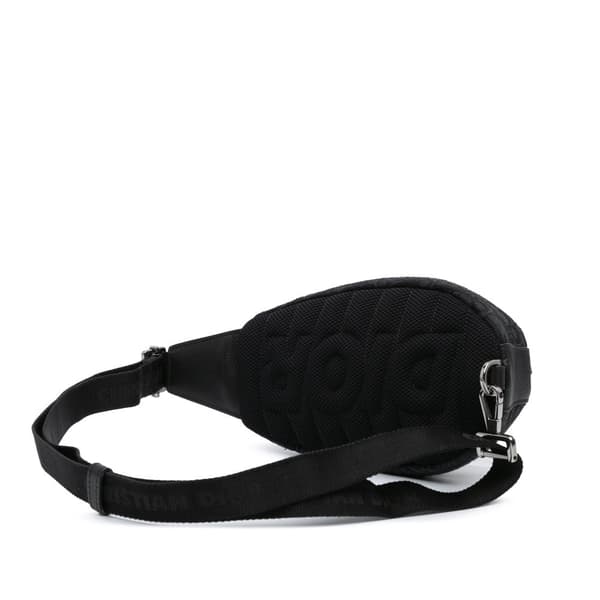 Pre-owned Dior Oblique Scarab Sling Black