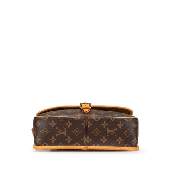 Pre-owned Louis Vuitton Monogram Sologne Brown