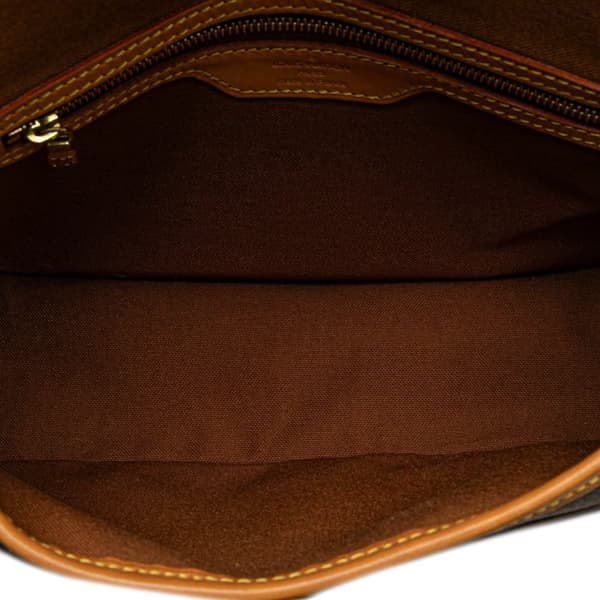Pre-owned Louis Vuitton Monogram Sologne Brown