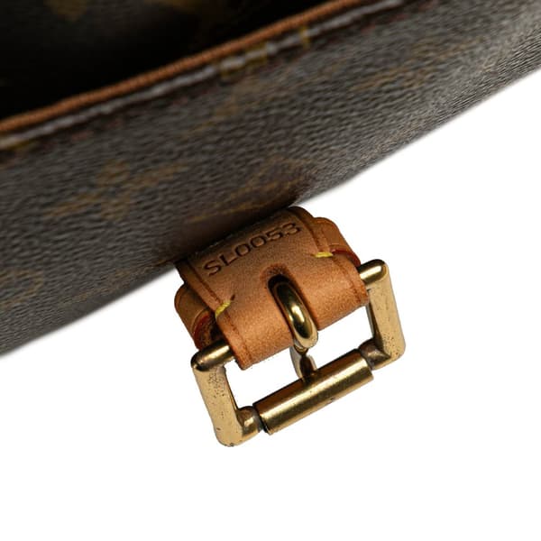 Pre-owned Louis Vuitton Monogram Sologne Brown