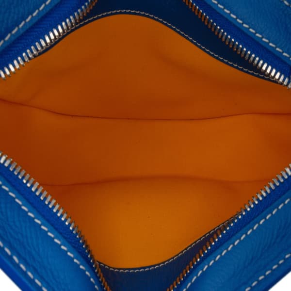 Pre-owned Goyard Goyardine Hirondelle Blue