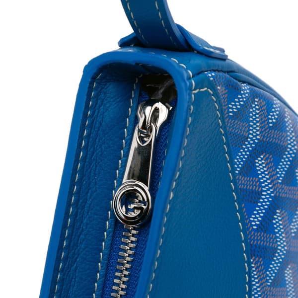 Pre-owned Goyard Goyardine Hirondelle Blue
