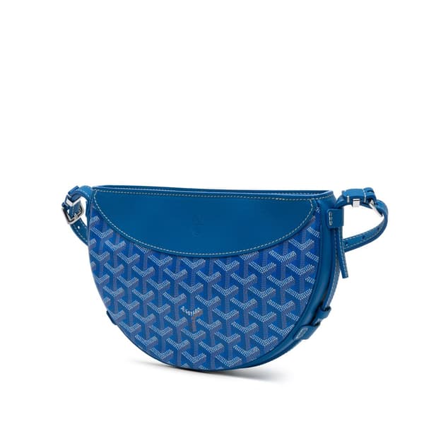 Pre-owned Goyard Goyardine Hirondelle Blue