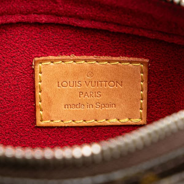 Pre-owned Louis Vuitton Monogram Viva Cite PM Brown