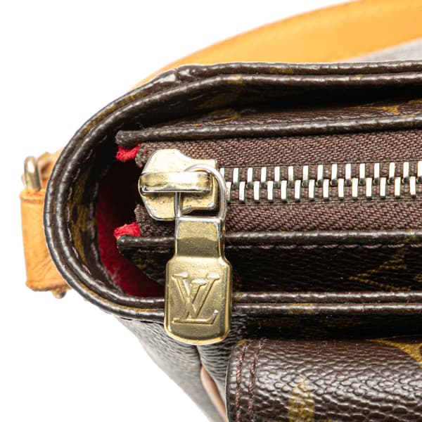 Pre-owned Louis Vuitton Monogram Viva Cite PM Brown