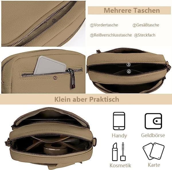 Crossbody Laukku Olkalaukku PU Nahka