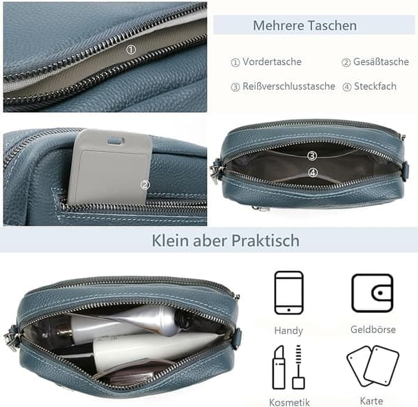 Crossbody-väska Axelremsväska PU-läder