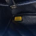 Miniatyrbilde 5 av 9: Pre-owned Chanel Mini Square Classic Patent Single Flap Blue