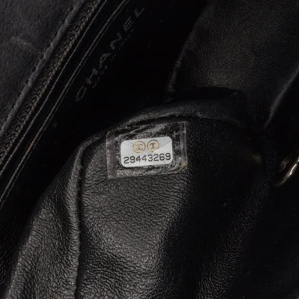 Pre-owned Chanel Mini Rectangular Bicolor Patent Leather Flap Bag Pink