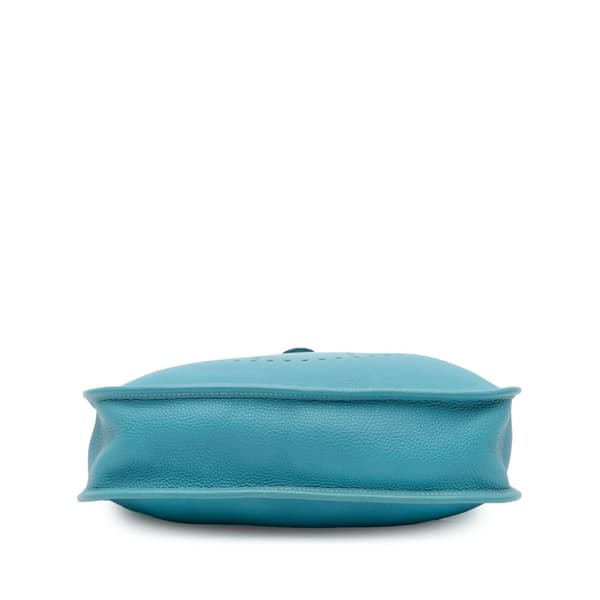 Pre-owned Hermès Togo Evelyne I PM Blue
