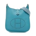 Pikkukuva 1 / 10: Pre-owned Hermès Togo Evelyne I PM Blue