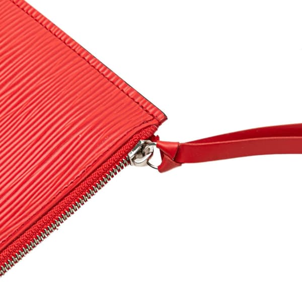 Pre-owned Louis Vuitton Epi Pochette Felicie Red