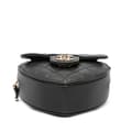 Miniatyrbilde 3 av 10: Pre-owned Chanel Mini Lambskin CC in Love Heart Crossbody Black