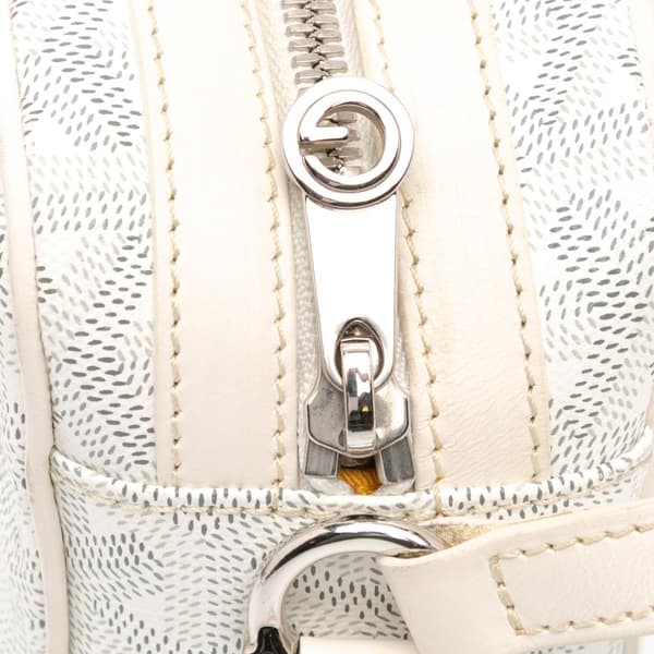 Pre-owned Goyard Goyardine Sac Cap Vert White