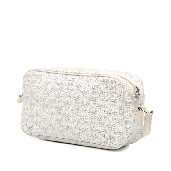 Pre-owned Goyard Goyardine Sac Cap Vert White