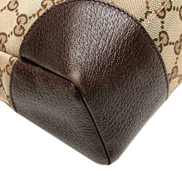 Pre-owned Gucci GG Canvas Crossbody Brown