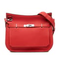 Pikkukuva 1 / 10: Pre-owned Hermès Clemence Jypsiere 28 Red
