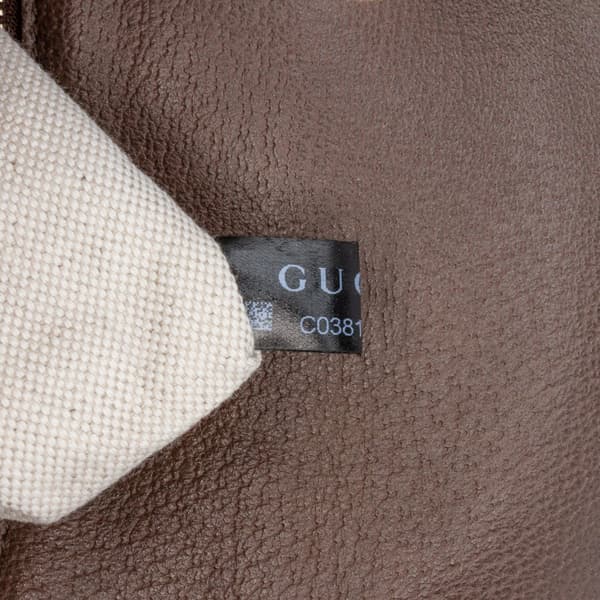 Pre-owned Gucci Medium GG Supreme Blondie Crossbody Brown