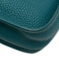 Miniatyrbild 8 av 10: Pre-owned Hermès Clemence Evelyne III TPM Blue