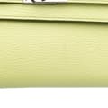 Miniatyrbillede 7 af 10: Pre-owned Hermès Chevre Mysore Kelly To Go Wallet Green
