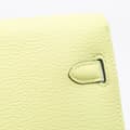Miniatyrbillede 8 af 10: Pre-owned Hermès Chevre Mysore Kelly To Go Wallet Green